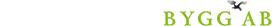 Öregrund Bygg logo, vit och grön